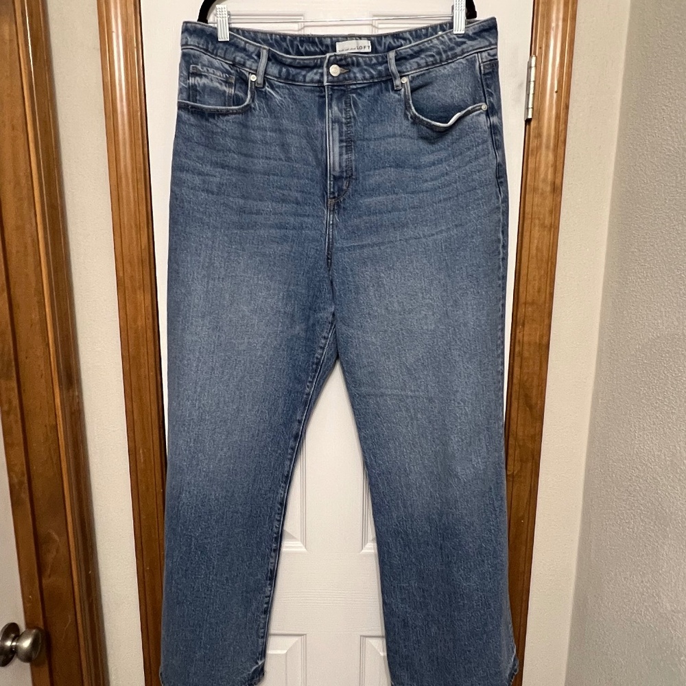 Loft Wide Leg Jeans